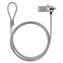 Goobay - Wentronic 93038 - Cable de Seguridad para portátil, 1.5 m