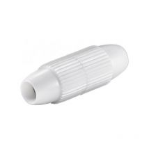 Goobay - Connecteur de Câble Coaxial avec Fixation par Vis - connecteur de câble coaxial à visser en plastique (11534)