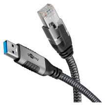 Ethernet-kabel Usb-a 3.0 Auf Rj45, 5 M, Verbindet Router, Modem Oder Netzwerk-switch Mit Dem Usb-a-port Von Laptop, Tablet Oder Smartphone. Kabellänge