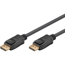 Goobay - DisplayPort 1.2 2m m/m - 2 m - DisplayPort - DisplayPort - Mâle - Mâle - Or (65923)