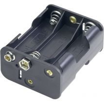 11467 Batteriehalter 6x Mignon (aa) Druckknopfanschluss (l x b x h) 58 x 28 x 47 mm - Goobay