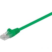 Cat 5e Patchkabel, u/utp, Grün, Kupferkaschierter Aluminiumleiter (cca). Kabellänge 2 m