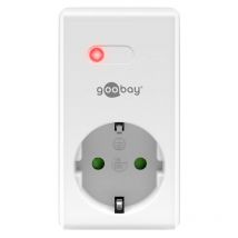 Goobay - Prise Télécommandée - Prise à Contact de Protection, à utiliser comme rechange ou pour agrandir le jeu de prises télécommandées (58690)