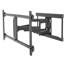 Support Mural pour tv Pro fullmotion (xl), noir - support tv de 43 à 90 pouces (109 – 229 cm), max. 60 kg, entièrement mobile : pivotant, inclinable,
