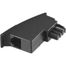 Goobay - Adaptateur prise téléphonique - Fiche tae-f Prise femelle RJ11 (6P4C) (50309)
