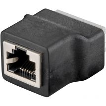 Terminal Block 76737, 8-pin auf RJ45-Buchse (8P8C) - Goobay