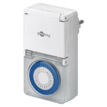 Programmateur journalier mécanique 3500w 16a Ip44 Goobay 73289