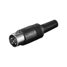 goobay Wentronic DIO-S 05 W Noir connecteur de Fils - connecteurs de Fils (Noir) (11144)