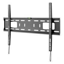 Goobay - Wentronic Pro TV-Wandhalterung fixed l Schwarz - für Fernseher von (49715)