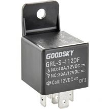 GRL-S-112DF Relè per auto 12 v/dc 40 a 1 scambio - Goodsky