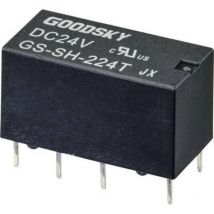 Goodsky Gs-Sh-224t Relais Pour Circuits Imprimés 24 V/dc 2 A 2 Inverseurs (Rt) 1 Pc(S) Tube 2347598