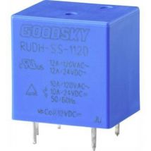 Goodsky - RUDH-SS-112D relais pour circuits imprimés 12 v/dc 12 a 1 inverseur (rt) 1 pc(s) tray 2347591