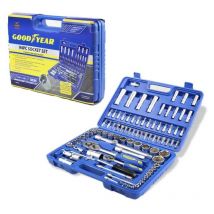 94PC socket set 1/4'' & 1/2'' deep hex ratchet extension bar bit 901952 - Goodyear