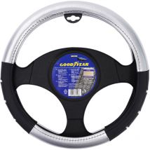 Lenkradhülle Sport Silber/Schwarz