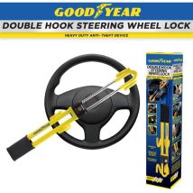 Goodyear - steering wheel lock universal high security car van crook lock 900164
