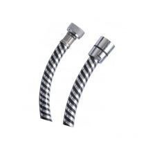 Flessibile docce pvc silver nero/cromo 150