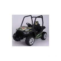 Voiture Electrique Enfants utv 24 v, 4x4 utv Electrique Enfants avec Télécommande 2,4 G,2,5/3,2/4,5KMh, Démarrage Lent,Musique et Lumières led, pour