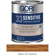 GORI 33 Sensitiv Dünnschicht-Holzlasur Farblos 2,5l 439280BaDe