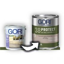 38 protect Olio per pavimenti in legno esterno incolore 2,5 l - Gori
