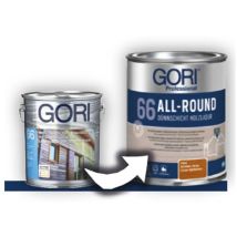 Gori - 66 All-round Impregnante Di Finitura Per Legno Esterno 7804 Teak Birmano 0,75 L