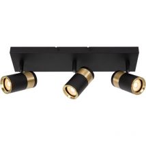 GORIK Spot plafond-Noir-3xGU10