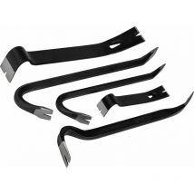 Brecheisen / Nageleisen Set 5-teilig aus legiertem Stahl 484138 - Roughneck