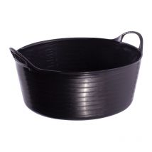 RED - Gorilla Tub Shallow 5 litre - Black - GORSP5GBK