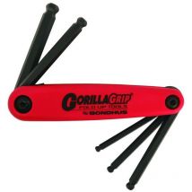 Bondhus - Gorilla Grip Hex Fold Up Keys 5-10mm bpt BF5M, 12897