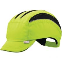 Gorra antigolpes VOSS-Cap neo averdeissement amarillo