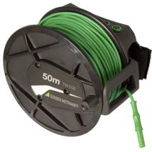 Avvolgicavo TR50-II 50m – Misurazione bassa resistenza e messa a terra – Tensione massima 1kV – Resistenza elettrica max 1Ω – Gossen Metrawatt