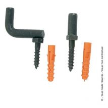 Goujon à visser Modèle : Droit à visser (x2) + chevilles