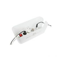 Materiauxbrico.com - Goulotte Boite de gestion des cables 31 x 13.5 x 13 cm Blanc