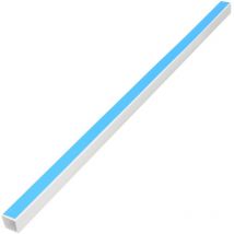 Goulotte de câble auto-adhésive 40x40 mm 30 m pvc Vidaxl