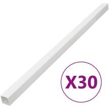 Goulotte de câble 40x25 mm 30 m pvc