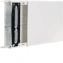 Hager - Goulotte Lifea 60X230 Ral 9016 Avec Eclis. Et 2 Agrf./Metre