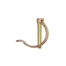 Goupille clips pour tube acier bichromaté (sachet) - Cond. /pcs: 2 - Long. tige mm: 60 - Ø tige mm: 10 - Ø tube mm: 55