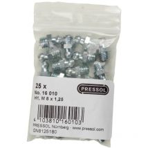 Pressol - Graisseur à tête sphérique H1-droit, m 8 x 1,25 25 pc(s)
