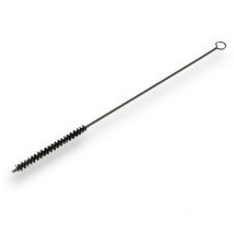 Goupillon acier multifonction Différents diamètres Garnissage 80 à 100 mm Manche Torsadé 300 mm - Quantité x 1 - ø 8 mm - inox