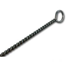 Goupillon chauffage carneau Fil acier rond garnissage 100 mm Longueur 1 m - Goupillon acier rond - ø 50 mm