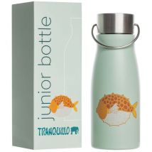 Tranquillo - Gourde enfant en acier inoxydable 500ml Poisson