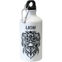 Gourde aluminium signe astrologique by Cbkreation - Lion