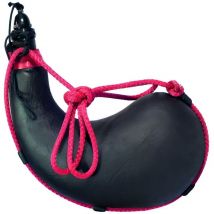 Visiodirect - Gourde plié 1 litre en cuir coloris noir