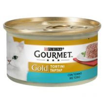 Gold Cupcakes mit Purina Thunfisch 85 Gramm - Gourmet