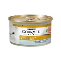 Gourmet Gold Mousse per Gatto da 85 gr Pesce dell'oceano