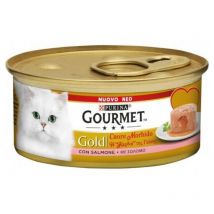 Gourmet - Gold Heart Salmón Suave Purina 85 gramos