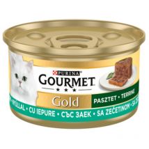 PURINA NESTLE POLSKA Lapin Gourmet Doré Pusz., 85g, 1 boite (7613032816797)