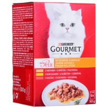 Nourriture pour Chat Gourmet Poulet Dinde Canard 6 x 50 g (7613036620802) - Purina