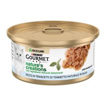 Nature's Creations Trancetti di Tonno da 70 gr Trancetti di Tonnetto in salsa - Gourmet