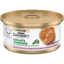 Nature's Creations 70gr Tonnetto naturale in gelée con Gamberetti - Gourmet