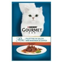 Perle Duetti mit Lachs und Kabeljau Purina 85 Gramm - Gourmet